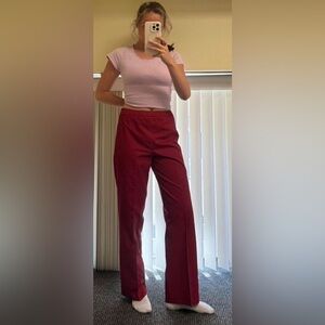 Women's Red Pant